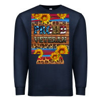 Navy proud veteran  12 oz regular can cooler Premium Sweatshirt - Artiststas