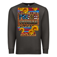 Smoke proud veteran  12 oz regular can cooler Premium Sweatshirt - Artiststas