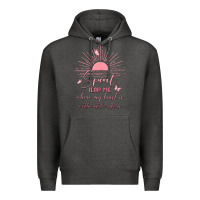 Charcoal Heather spririt religious quote Premium Hoodie - MaliasSmallBusiness