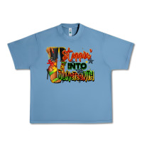Pebble Blue Steppin' into Juneteenth black fashion girl Urban Heavy Tee - RanaPortraitStore