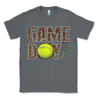 Charcoal Heather tennis game day Classic Tee - BarkalooDesign