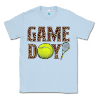 Dusty Blue tennis game day Classic Tee - BarkalooDesign