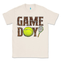Natural tennis game day Classic Tee - BarkalooDesign