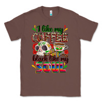Chestnut i like my coffee black like my soul Classic Tee - Zillion Design Studio