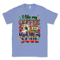Colony Blue i like my coffee black like my soul Classic Tee - Zillion Design Studio