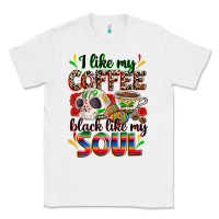 White i like my coffee black like my soul Classic Tee - Zillion Design Studio