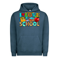 I Love School Urban Hoodie | Teevron