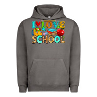Pigment Tornado i love school Urban Hoodie - NancyCooperArtShop