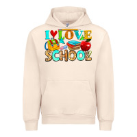 Sandshell i love school Urban Hoodie - NancyCooperArtShop