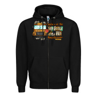 Black Captain Of Struggle Bus Busdrive Zipper Hoodie - CowhideDigitalArt