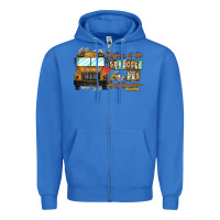 True Royal Captain Of Struggle Bus Busdrive Zipper Hoodie - CowhideDigitalArt
