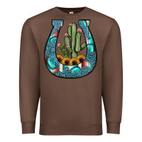 Chestnut cactus horseshoe Premium Sweatshirt - JahusDesignShop