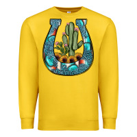 Lemon cactus horseshoe Premium Sweatshirt - JahusDesignShop