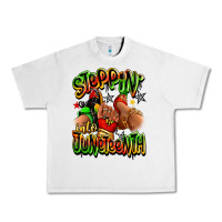 Lunar Rock Steppin' into Juneteenth sneaker and heel afro wom Urban Heavy Tee - RanaPortraitStore