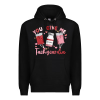 Black you give me tachycardia Premium Hoodie - MaliasSmallBusiness