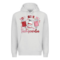 Dove Grey you give me tachycardia Premium Hoodie - MaliasSmallBusiness