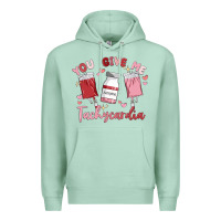 Seafoam you give me tachycardia Premium Hoodie - MaliasSmallBusiness