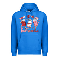 True Royal you give me tachycardia Premium Hoodie - MaliasSmallBusiness
