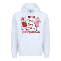 White you give me tachycardia Premium Hoodie - MaliasSmallBusiness