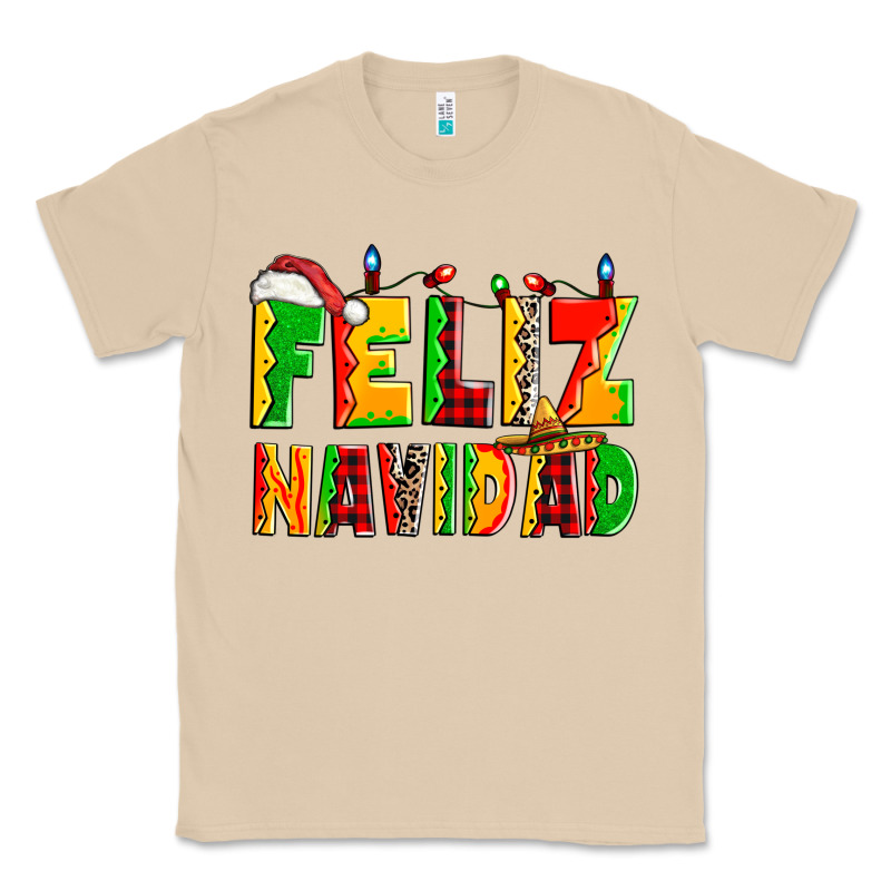 Feliz Navidad Classic Tee by Zillion Design Studio | Teevron