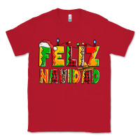 Red feliz navidad Classic Tee - Zillion Design Studio