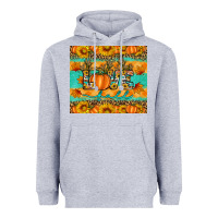 Heather Grey love fall Heavyweight Hoodie - Artiststas