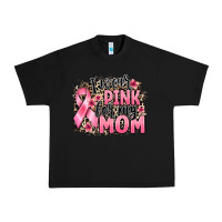 Black i wear pink for my mom Urban Heavy Tee - BarkalooDesign