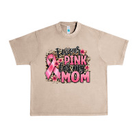 French Oak i wear pink for my mom Urban Heavy Tee - BarkalooDesign