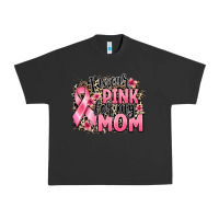 Pigment Black i wear pink for my mom Urban Heavy Tee - BarkalooDesign