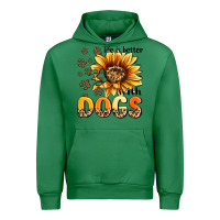 Emerald life is better with dogs sunflower Urban Hoodie - MaliasSmallBusiness