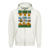 Oatmeal Heather life is better at the cottage air freshener Zipper Hoodie - HRA Design Shop