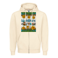 Sandshell life is better at the cottage air freshener Zipper Hoodie - HRA Design Shop