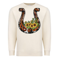 Sandshell horseshoe sunflower Premium Sweatshirt - JahusDesignShop
