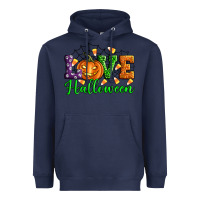 Navy love halloween Heavyweight Hoodie - Artiststas