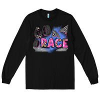 Black go race Long Sleeve Tee - Zillion Design Studio