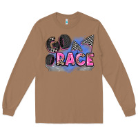 Toasted Coconut go race Long Sleeve Tee - Zillion Design Studio