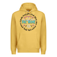 Antique Gold by the power of the name Premium Hoodie - MaliasSmallBusiness