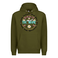 Army Green by the power of the name Premium Hoodie - MaliasSmallBusiness