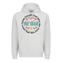 Dove Grey by the power of the name Premium Hoodie - MaliasSmallBusiness
