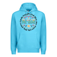 Ocean Blue by the power of the name Premium Hoodie - MaliasSmallBusiness