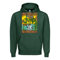 Sports Green let's go jump in the lake air freshener Zipper Hoodie - HRA Design Shop