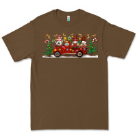 Cacao Christmas Gnome Truck Premium Tee - Artiststas