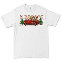 White Christmas Gnome Truck Premium Tee - Artiststas