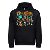 Black a country girl can survive Urban Hoodie - MaliasSmallBusiness
