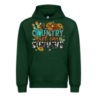 Forest Green a country girl can survive Urban Hoodie - MaliasSmallBusiness