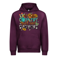 Mauve Wine a country girl can survive Urban Hoodie - MaliasSmallBusiness