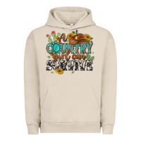 Pigment French Oak a country girl can survive Urban Hoodie - MaliasSmallBusiness