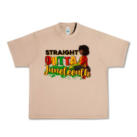 Burro Straight outta Juneteenth Urban Heavy Tee - RanaPortraitStore