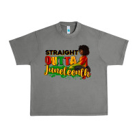 Tornado Straight outta Juneteenth Urban Heavy Tee - RanaPortraitStore