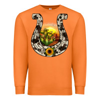 Carrot horseshoe sunset Premium Sweatshirt - JahusDesignShop
